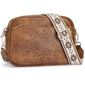 Crossbody Bags For Women Trendy,Vegan Leather Small Crossbody Purses Shoulder